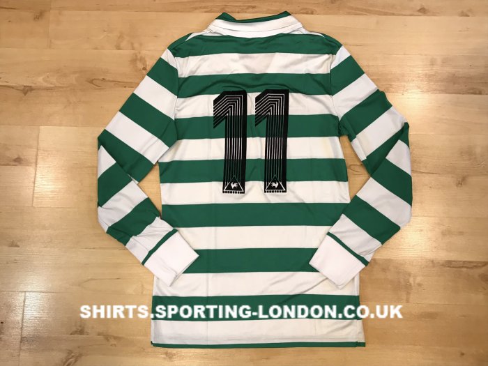 1986-1987 HOME SHIRT BACK