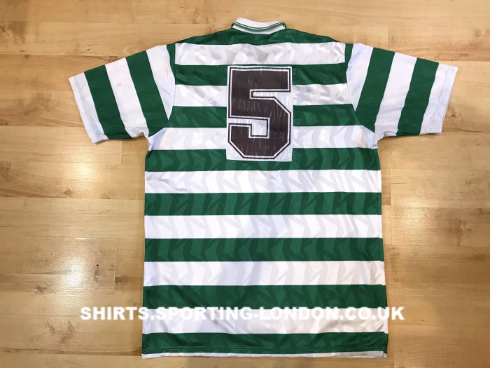 1990-1991 HOME SHIRT BACK