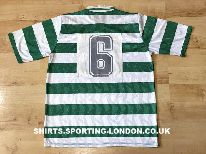 1991-1992 HOME SHIRT BACK