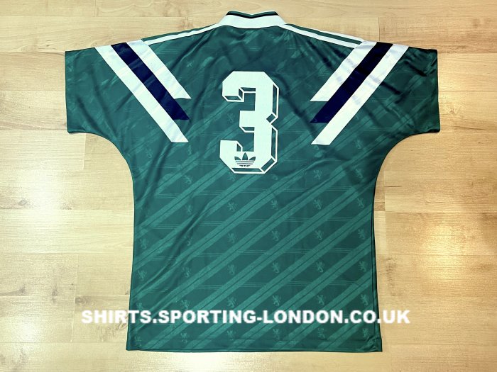 1992-1993 ALTERNATIVE GREEN SHIRT BACK