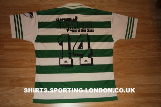 1997-1998 HOME SHIRT BACK