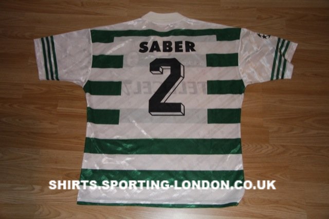 1997-1998 HOME SHIRT BACK