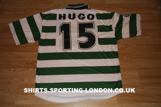 2000-2001 HOME SHIRT BACK