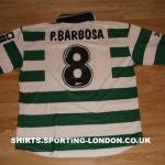 2000-2001 HOME SHIRT BACK