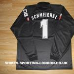 2000-2001  SCHMEICHEL GOALKEEPER SHIRT BACK