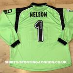 2001-2002 GOALKEEPER SHIRT BACK