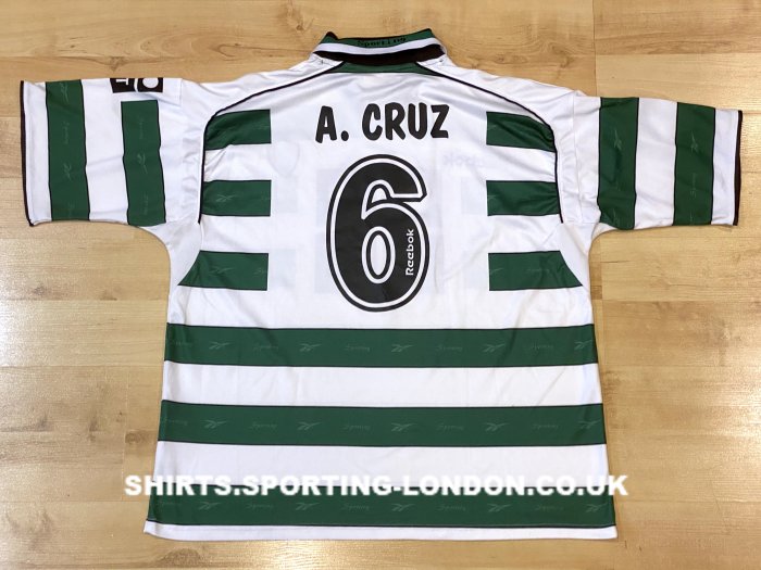 2001-2002 HOME SHIRT BACK