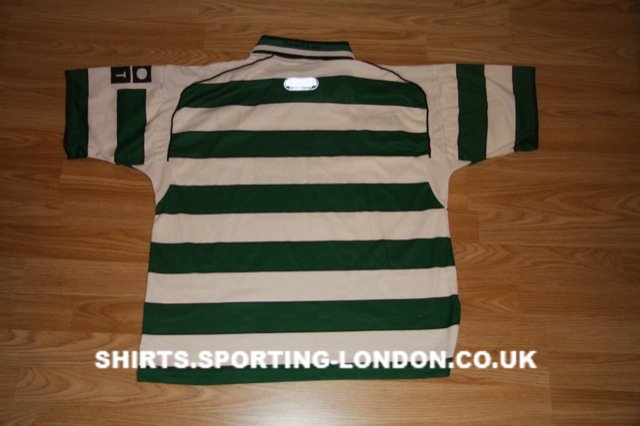 2001-2002 HOME SHIRT BACK