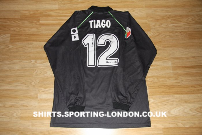 2001-2002 GOALKEEPER SHIRT BACK