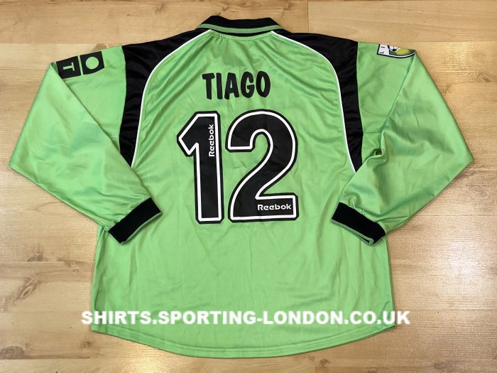 2001-2002 GOALKEEPER SHIRT BACK