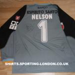 2002-2003 GOALKEEPER SHIRT BACK
