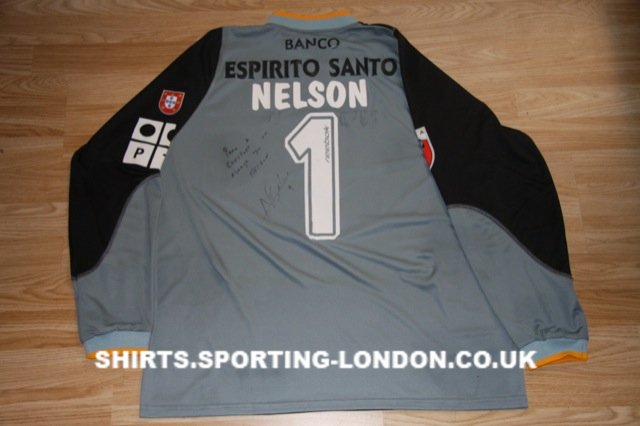 2002-2003 GOALKEEPER SHIRT BACK