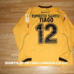2002-2003 GOALKEEPER SHIRT BACK