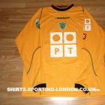 2002-2003 GOALKEEPER SHIRT FRONT