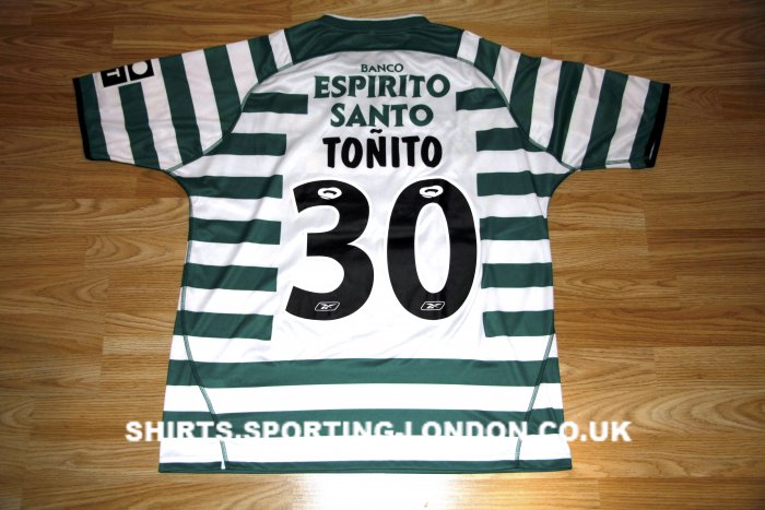2003-2004 HOME SHIRT BACK