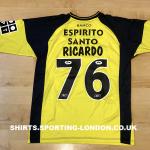 2003-2004 GOALKEEPER SHIRT BACK