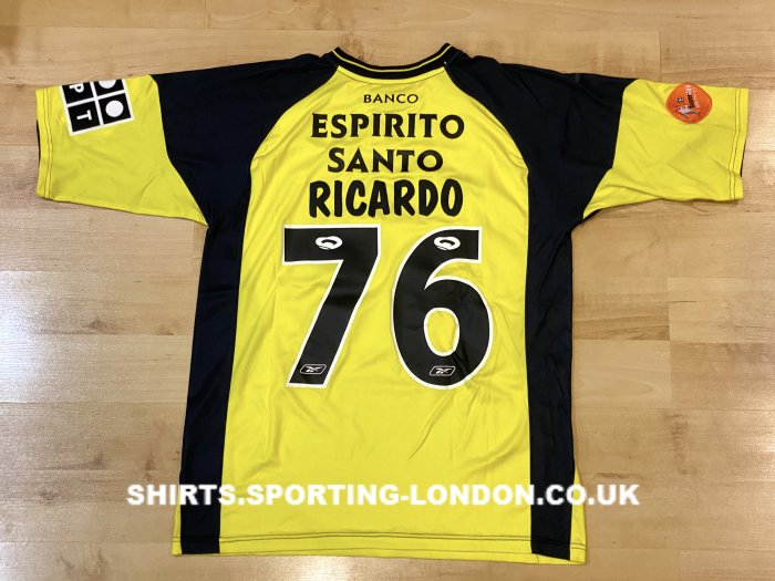 2003-2004 GOALKEEPER SHIRT BACK