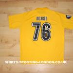 2005-2006 GOALKEEPER CENTENARY SHIRT UEFA MODEL BACK