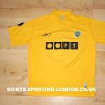 2005-2006 GOALKEEPER CENTENARY SHIRT UEFA MODEL FRONT
