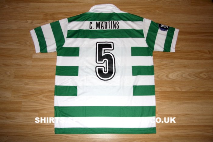 2005-2006 HOME SHIRT BACK *CENTENARY*  UEFA MODEL