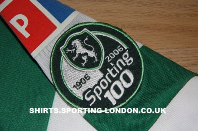 2005-2006 HOME SHIRT BADGE *CENTENARY*