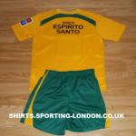 2006-2007 KIDS ALTERNATIVE SHIRT AND SHORTS BACK