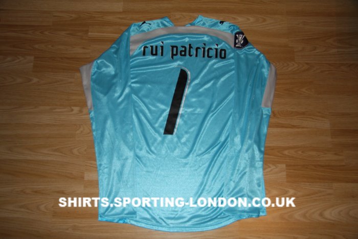 2007-2008 GOALKEEPER SHIRT BACK