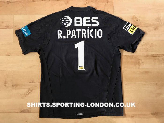 2007-2008 GOALKEEPER SHIRT BACK