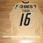 2007-2008 GOALKEEPER SHIRT BACK