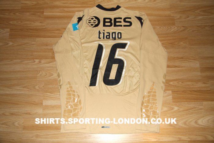 2007-2008 GOALKEEPER SHIRT BACK