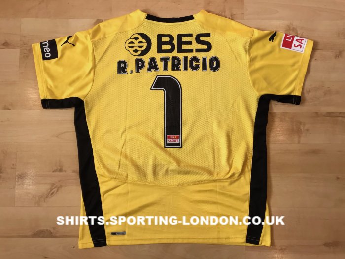 2008-2009 GOALKEEPER SHIRT BACK