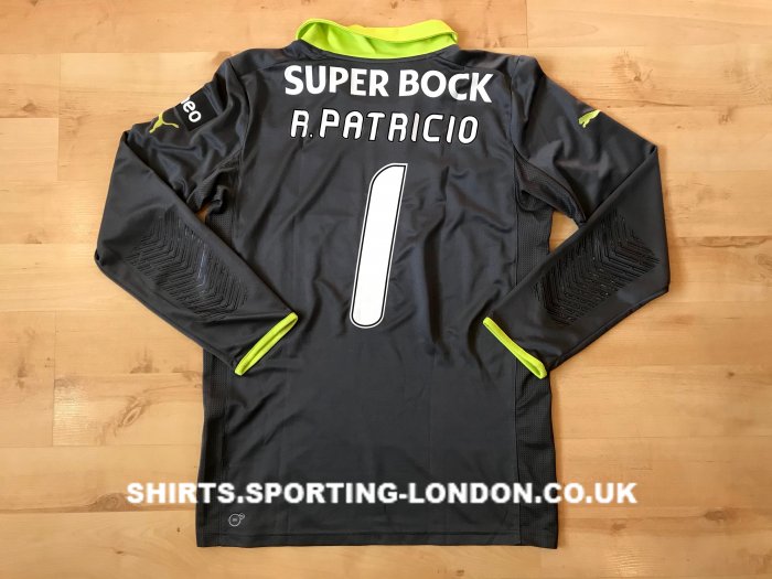 2012-2013 GOALKEEPER SHIRT BACK