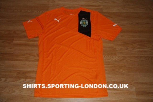 2012-2013 SAMPLE ORANGE SHIRT FRONT