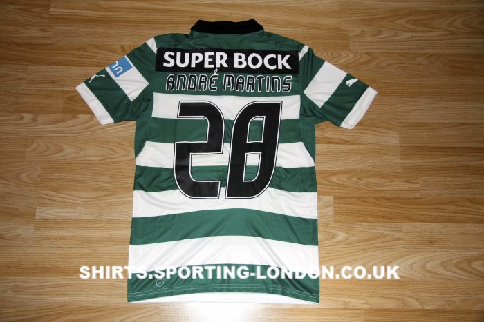 2012-2013 HOME SHIRT BACK
