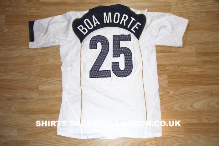 2004 Portuguese National Team alternative shirt - back