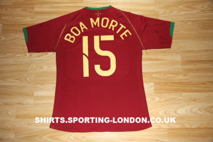 2006 Portuguese National Team main shirt - back