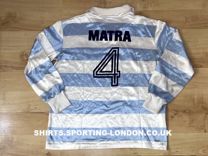 1986-1988 RACING CLUB DE PARIS SHIRT BACK