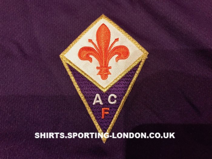 2015/16 FIORENTINA HOME SHIRT CREST