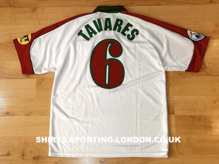 1996 PORTUGAL AWAY SHIRT BACK
