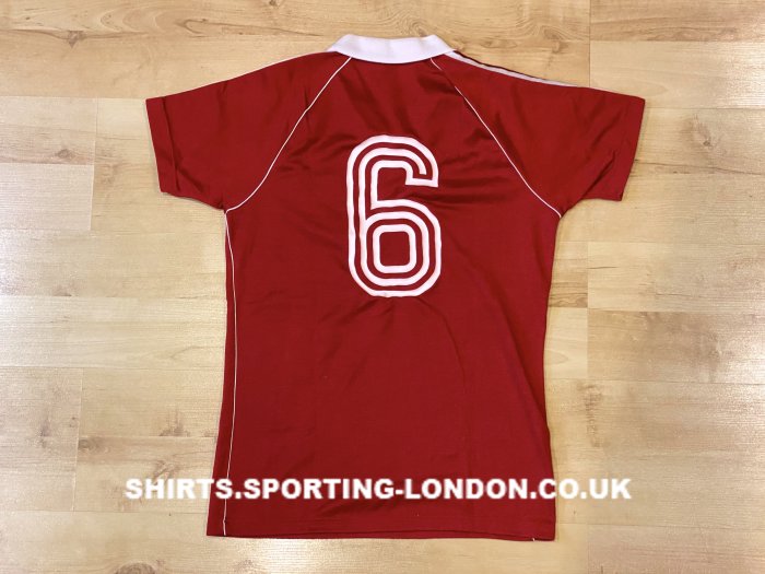 1979 - 1983 PORTUGAL HOME SHIRT BACK