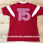 1987-1990 PORTUGAL HOME SHIRT BACK