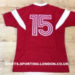 1987-1990 PORTUGAL HOME SHIRT BACK
