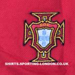 1987-1990 PORTUGAL HOME SHIRT CREST