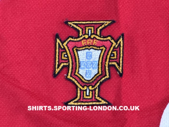 1987-1990 PORTUGAL HOME SHIRT CREST