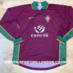 1997 PORTUGAL HOME SHIRT FRONT