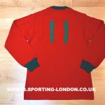 1966 PORTUGAL HOME SHIRT - BACK