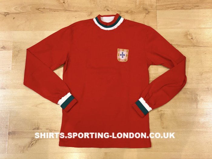 1973 - 1976 PORTUGAL HOME SHIRT FRONT