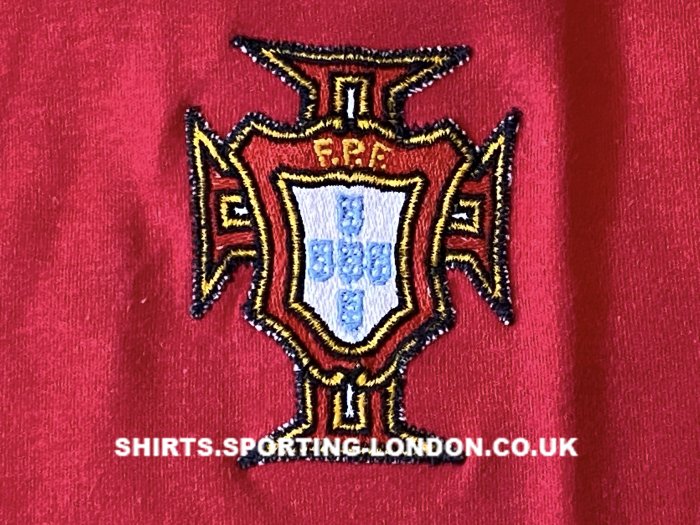 1983 PORTUGAL HOME SHIRT CREST