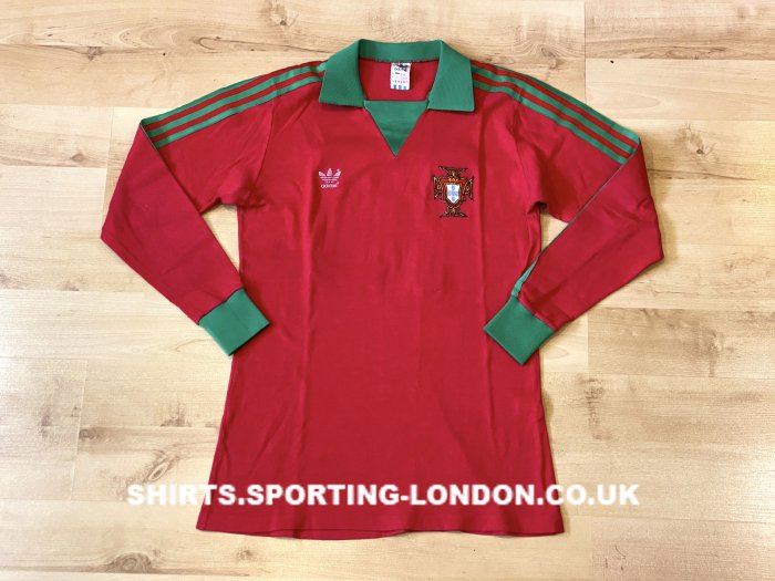 1983 PORTUGAL HOME SHIRT FRONT