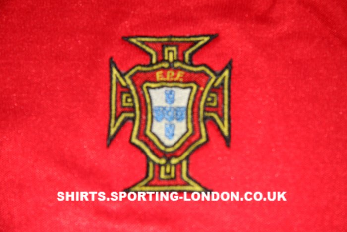 1984 PORTUGAL HOME SHIRT CREST